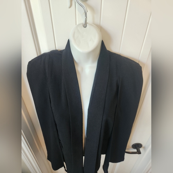 Sophie Rue No. 1 Drape Cape in Stark Black Size Medium | EUC Like New - Picture 10 of 13
